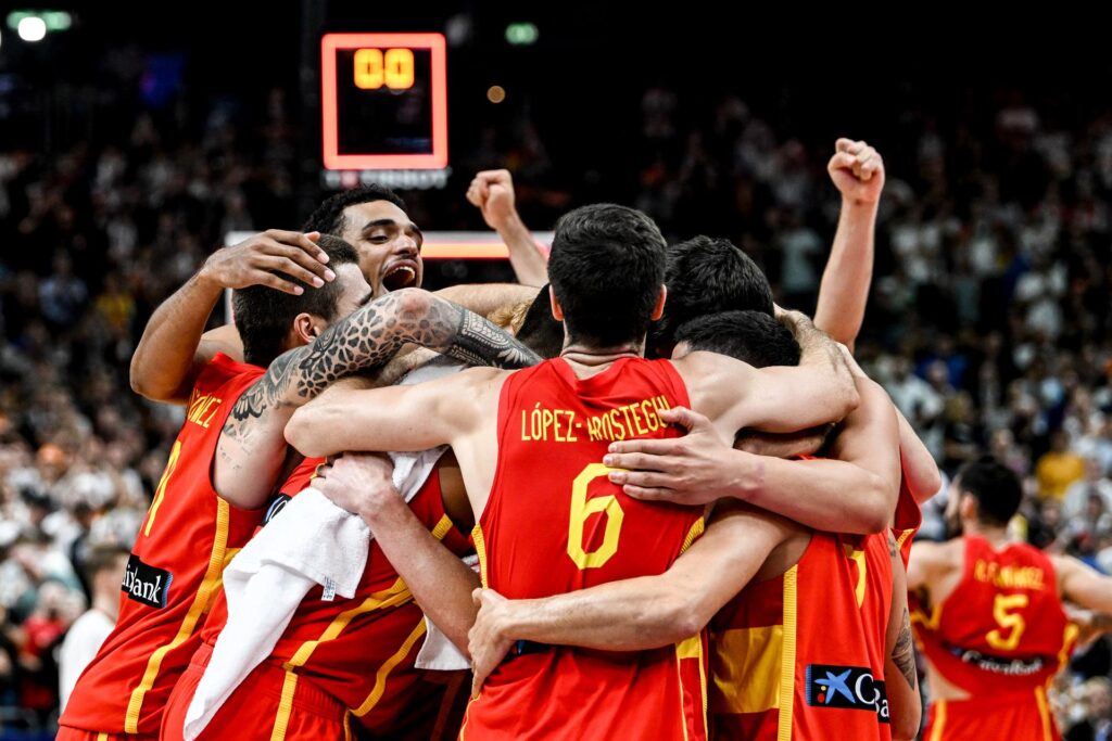 91-96 victoria de España, que abría paso a la final contra Francia