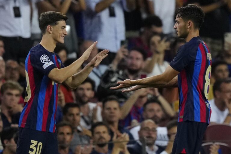 Goleada del Barcelona con triplete de Lewandowski (5-1)