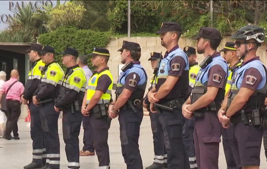 Hidalgo valora la transformación del cuerpo de policía en los últimos años