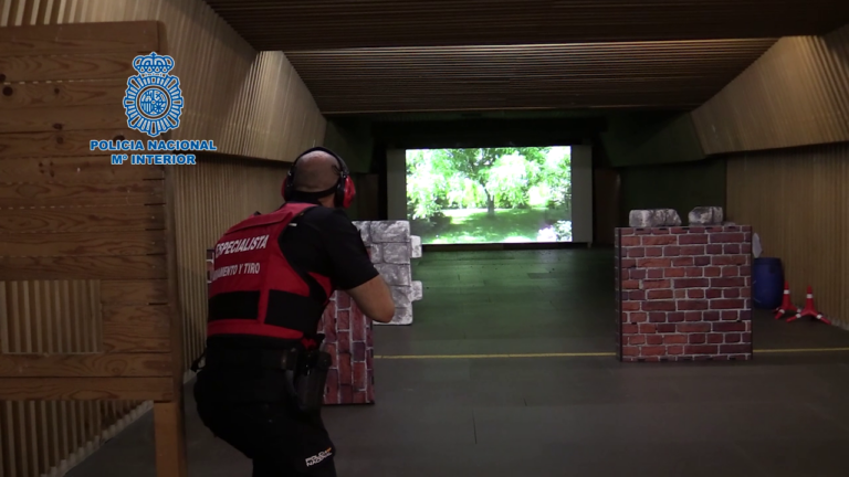 La Policía entrenará con una galería de tiro virtual en Las Palmas de Gran Canaria