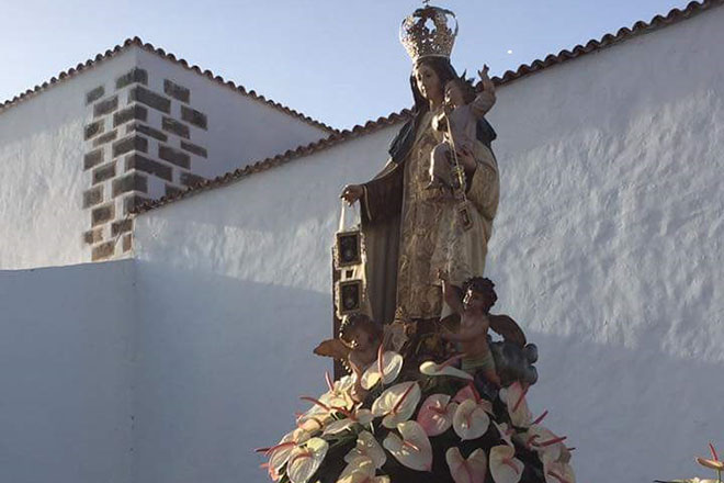 Puerto del Rosario celebran el día de la Virgen del Rosario