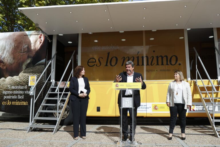 Inclusión pone en marcha una guagua informativa sobre el Ingreso Mínimo Vital