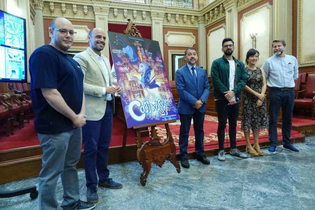 Santa Cruz de Tenerife ya tiene el cartel anunciador del Carnaval 2023