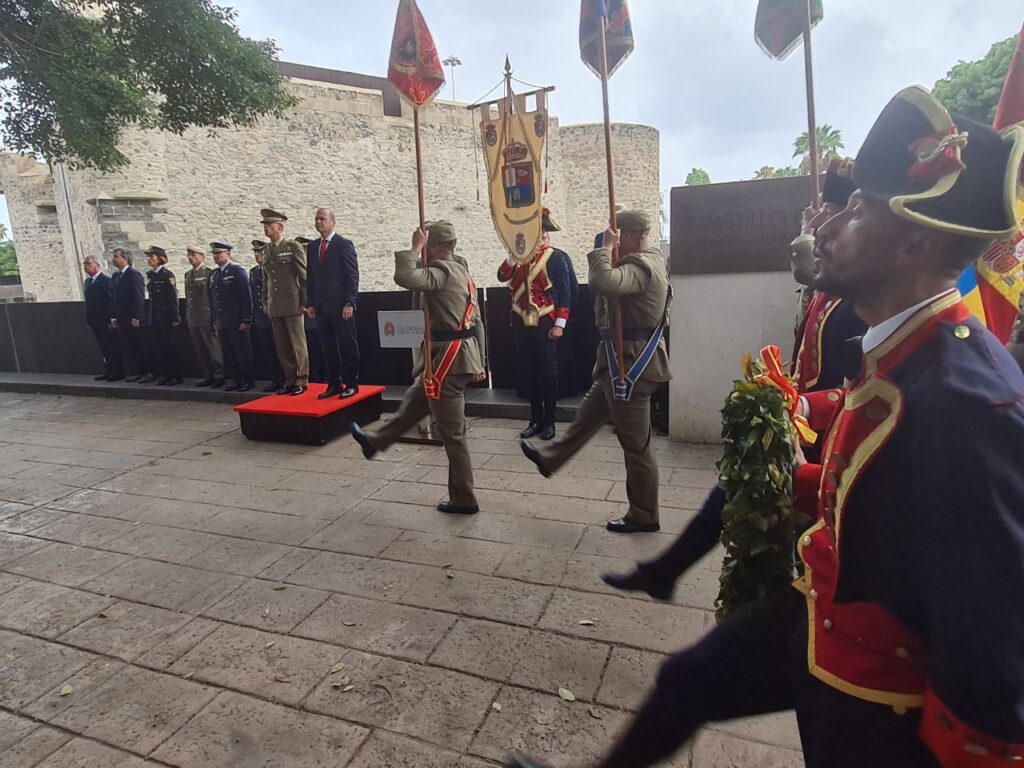 Las Palmas de Gran Canaria conmemora el 427 aniversario de la Batalla de La Naval