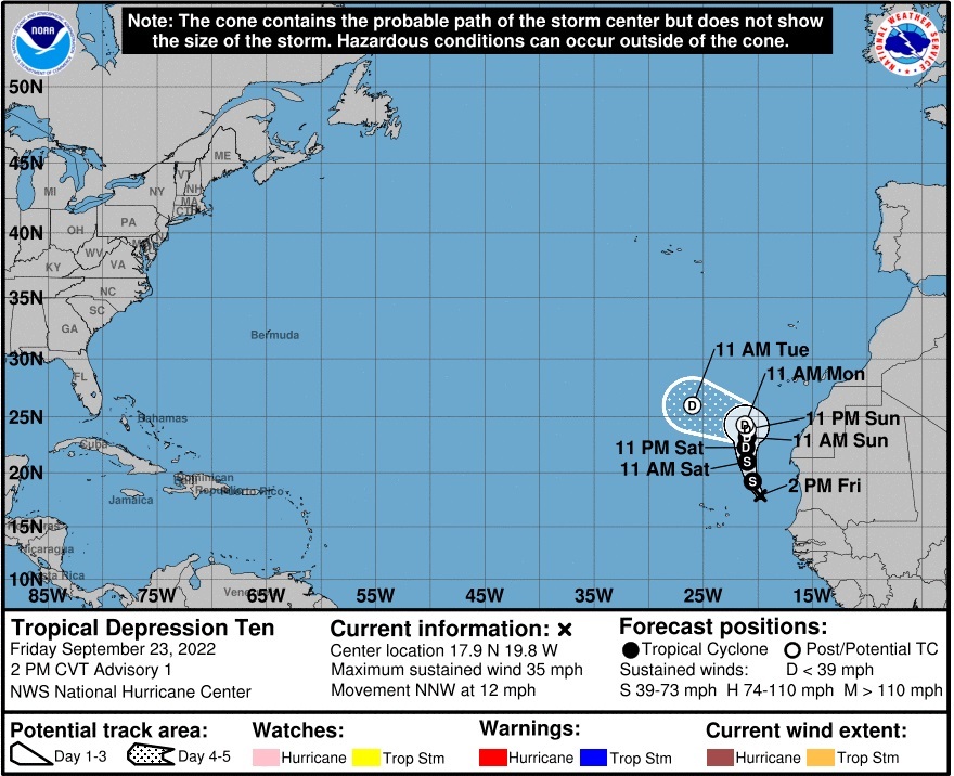 Sostienen que los ciclones podrían llegar a ser más frecuentes en Canarias