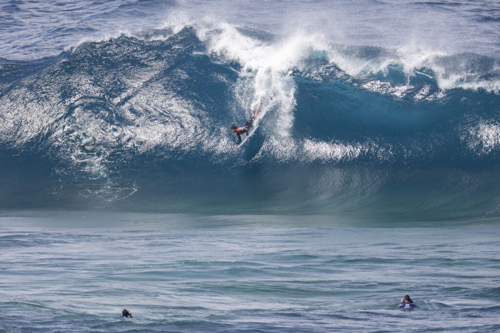 El Gran Canaria Frontón King 2025 decidirá los títulos mundiales masculinos de bodyboard. Imagen de archivo.