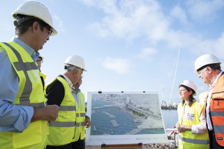 Las obras del litoral de Valleseco pueden estar terminadas para abril de 2023