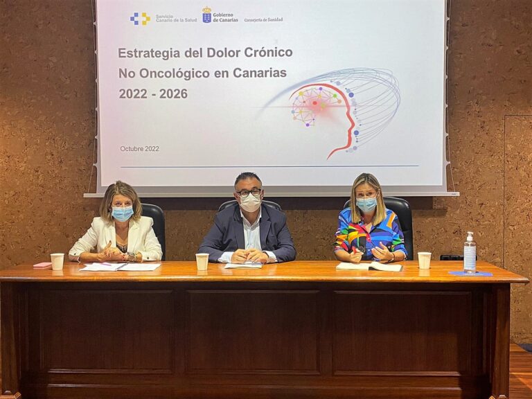 Sanidad activa una estrategia para abordar el dolor crónico no oncológico en Canarias