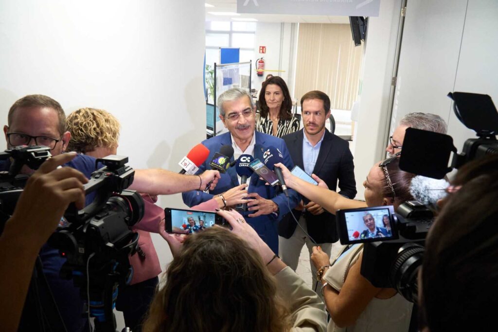 Román Rodríguez en La Palma