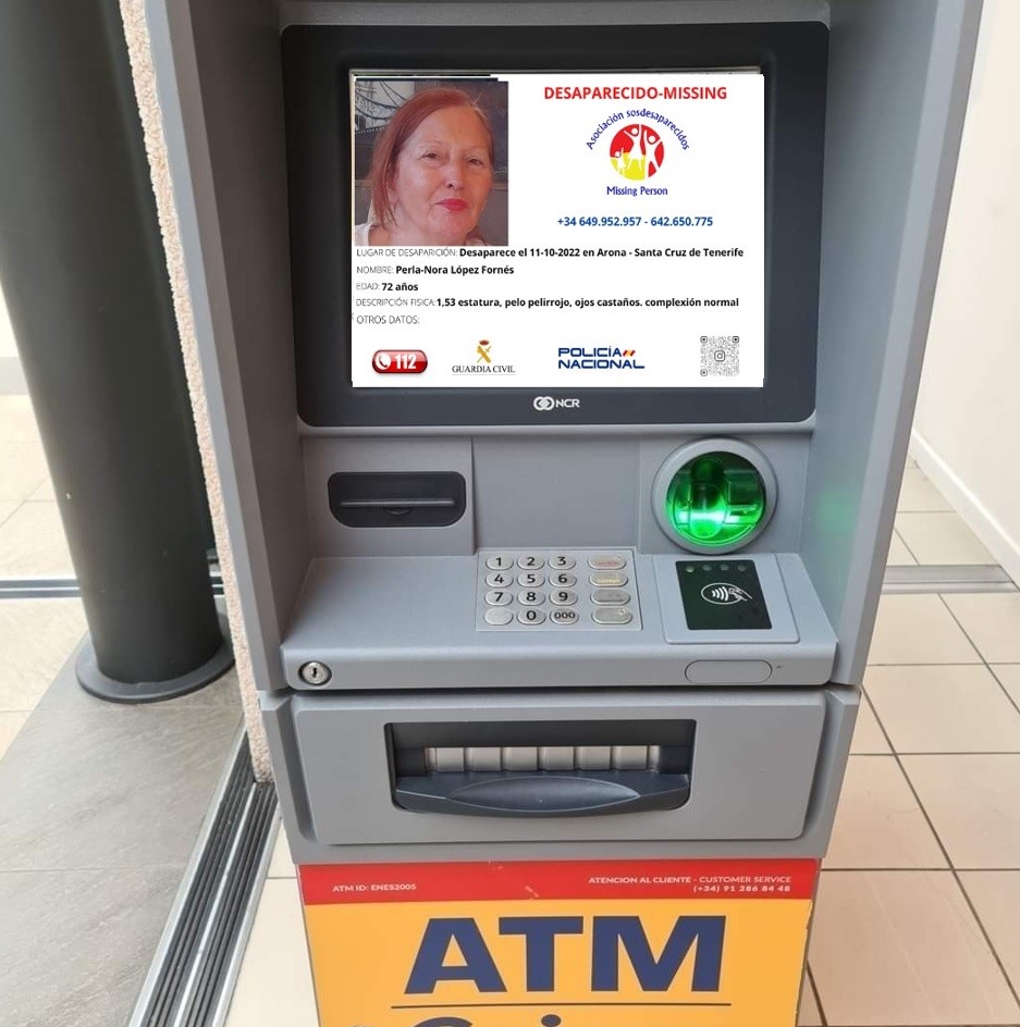 Continúa la búsqueda de Perla-Nora López en Arona, en Santa Cruz de Tenerife