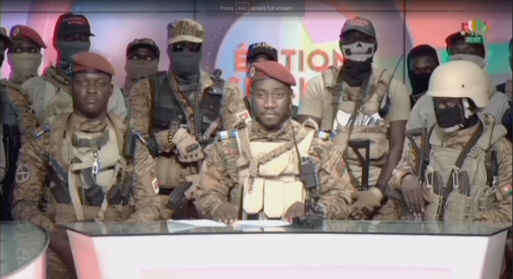 Golpe de Estado en Burkina Faso