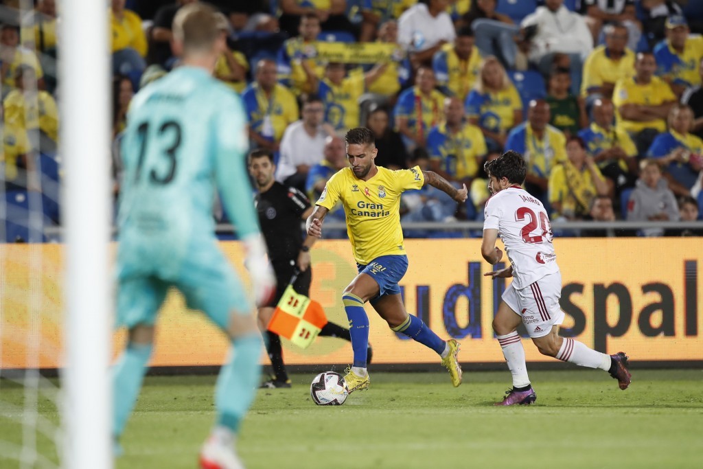 Jonathan Viera resuelve el encuentro para la UD Las Palmas ante el FC Cartagena (1-0)