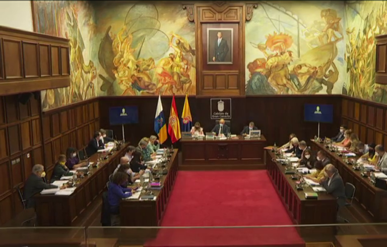 Primer pleno de 2023 del Cabildo de Gran Canaria