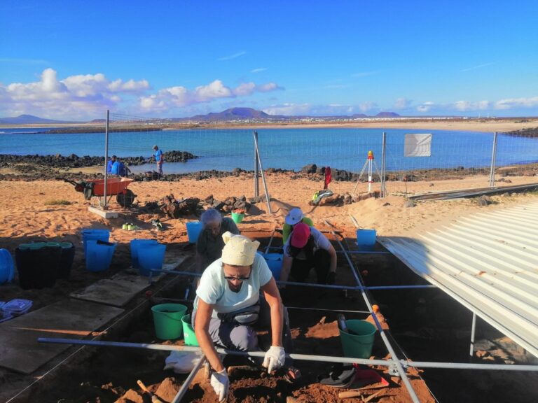 Se reinician los trabajos en el yacimiento arqueológico de Lobos I