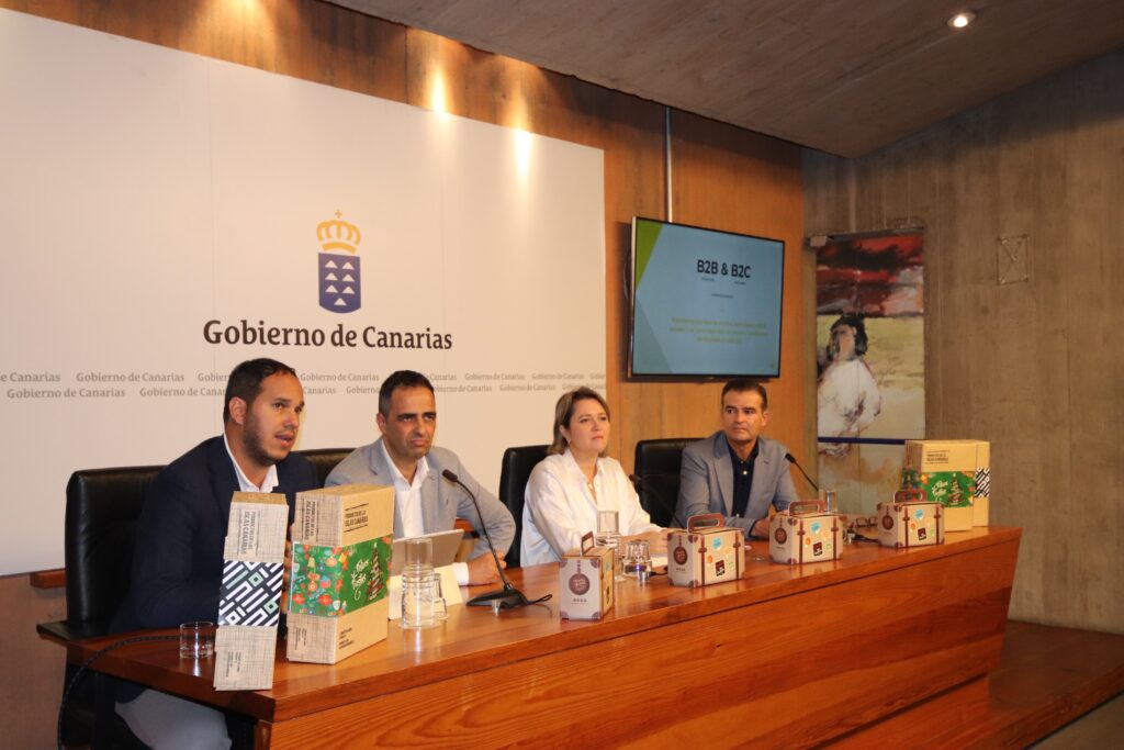 Presentación de Canarian Market. Imagen Consejería de Agricultura, Ganadería y Pesca