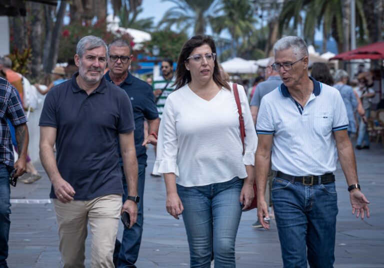 Clavijo reclama al Gobierno que «actúe» para que el Norte de Tenerife «recupere el liderazgo económico»