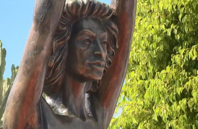 Escultura Violencia machista Lanzarote