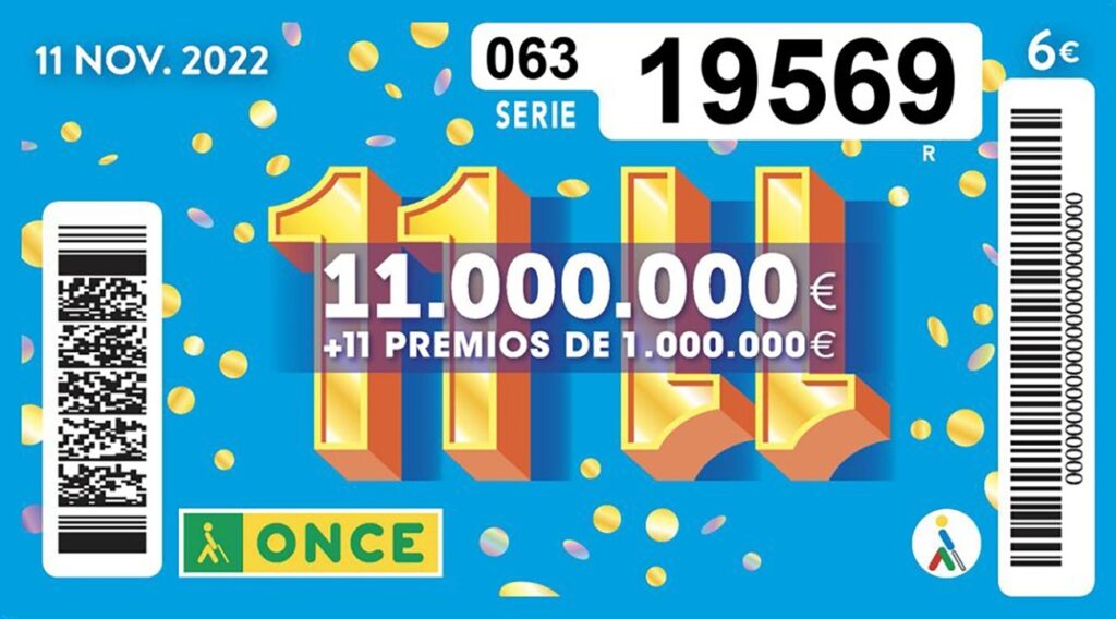 El Extra del 11/11 de la ONCE deja un millón de euros en Gran Canaria