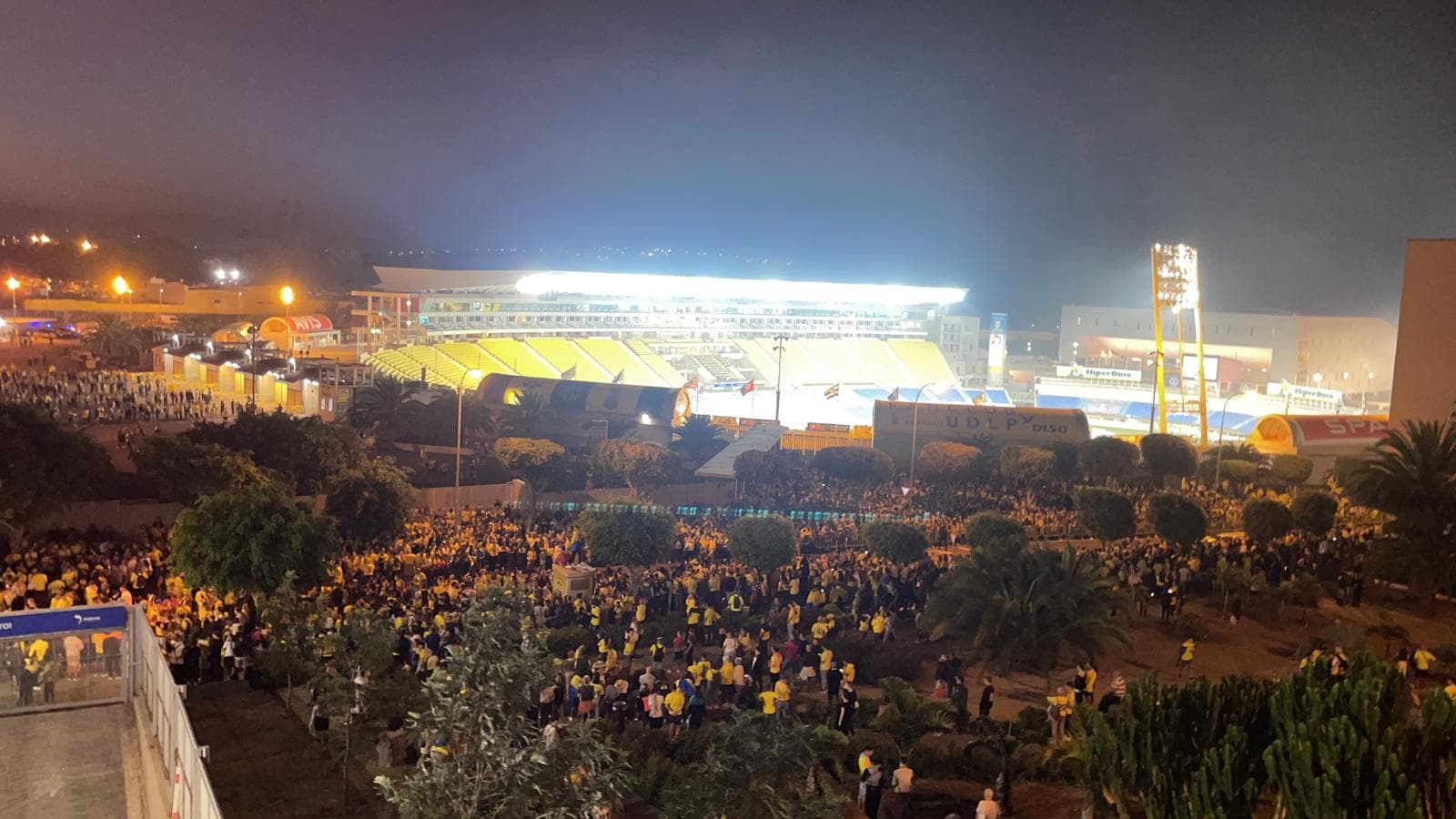 Exterior Estadio Gran Canaria.