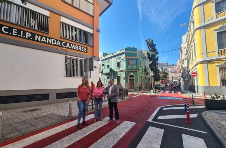 Nuevo entorno escolar seguro en el CEIP Nanda Cambres, en Las Palmas de Gran Canaria