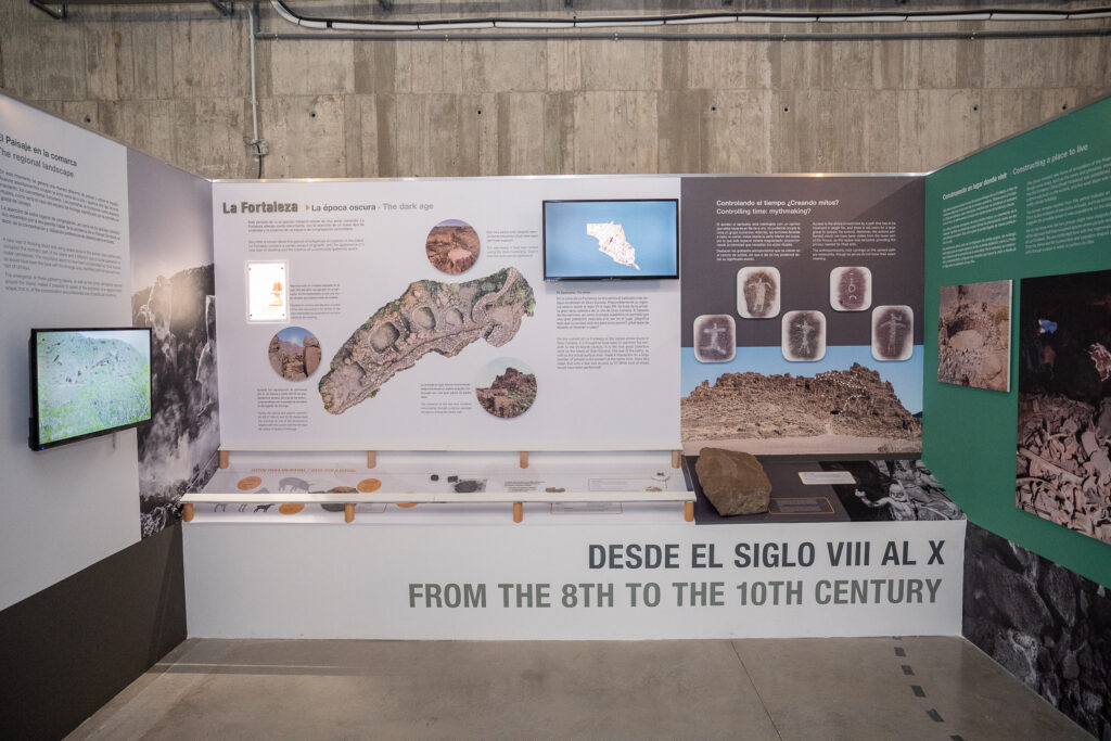 El Cabildo, el Gobierno canario y el Ayuntamiento apoyan que el Centro de Interpretación de La Fortaleza se convierta en un parque arqueológico