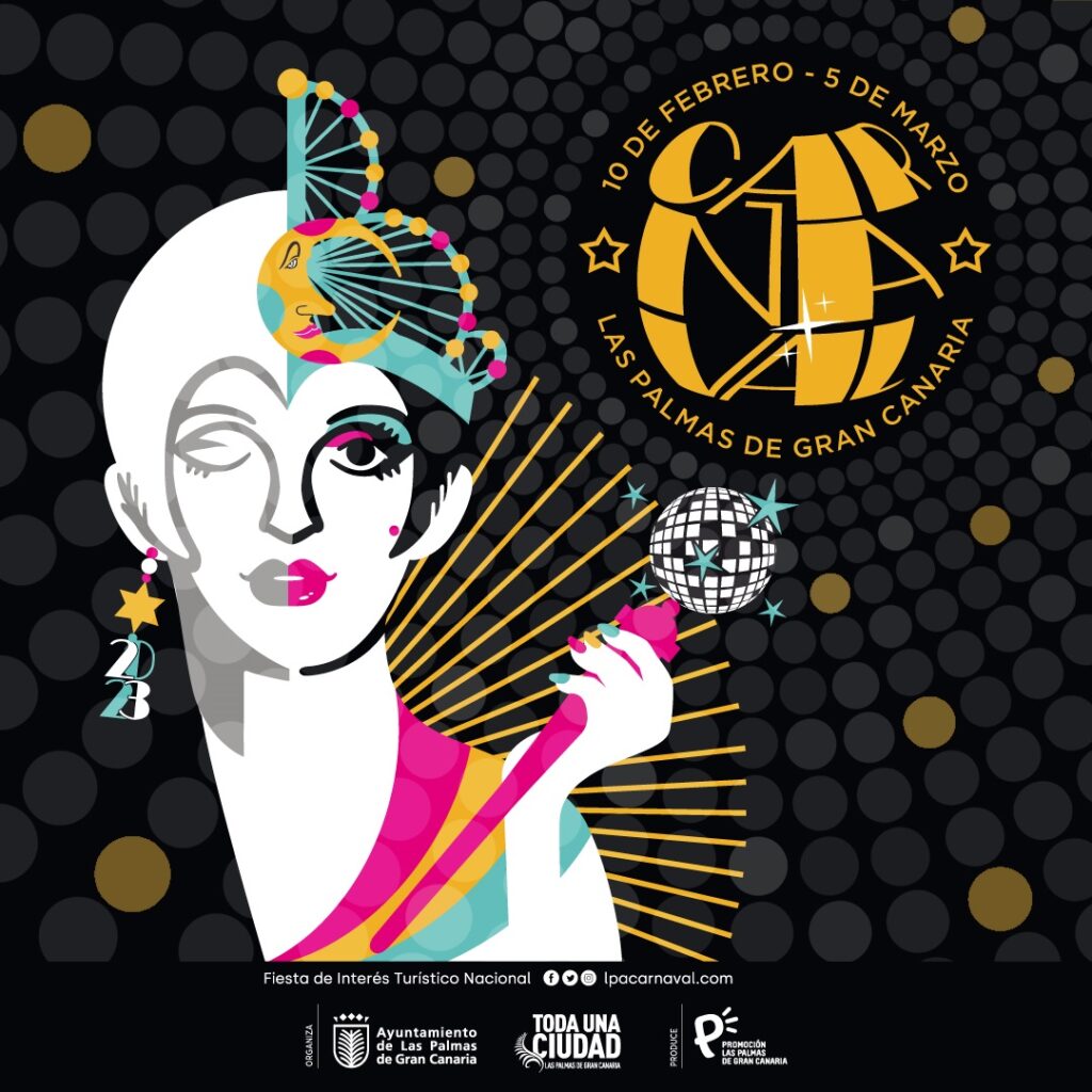 La estética, el lujo y la transgresión de Studio 54 protagonizan el cartel del Carnaval de Las Palmas de Gran Canaria