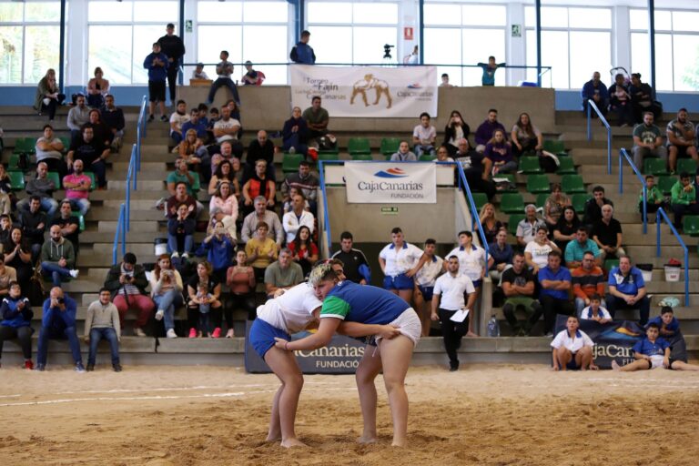 Gran final del III Torneo del Fajín de Lucha Canaria Fundación CajaCanarias