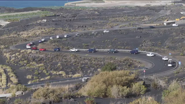 Los afectados por la erupción en La Palma se manifiestan para reclamar soluciones