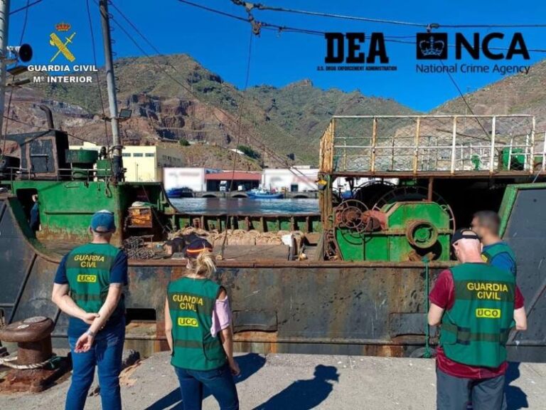 La red narco desarticulada entre Canarias y Galicia fingía campañas de pesca