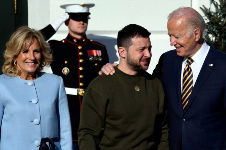 Biden recibe a Zelenski en la Casa Blanca