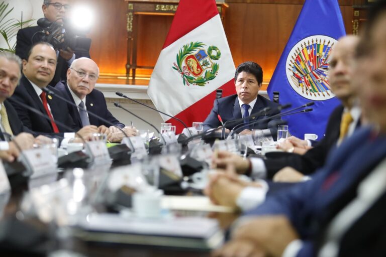 La OEA concluye que la democracia de Perú «está en peligro» por la «fragmentación política»