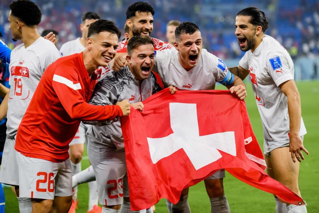 Suiza gana a Serbia y repite en octavos de final (2-3)