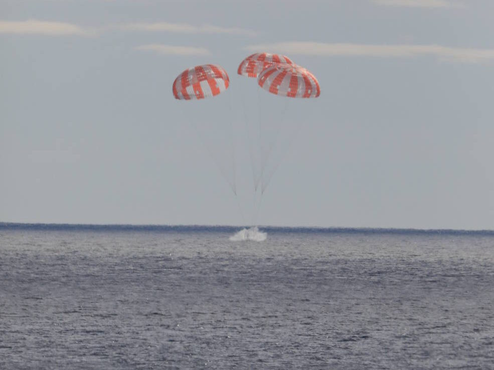 Fin de la misión espacial Artemis 1