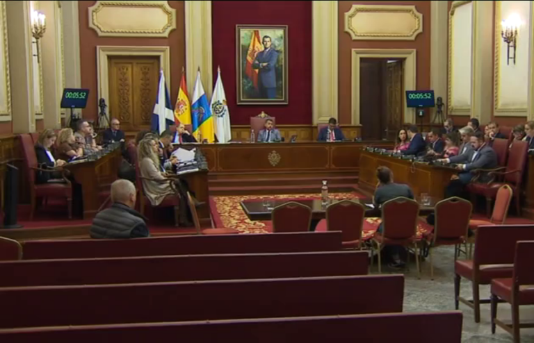 Santa Cruz de Tenerife aprueba su presupuesto para 2023 con el rechazo de la oposición