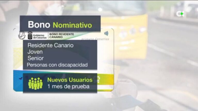 Cómo funciona la subvención al transporte público en Canarias