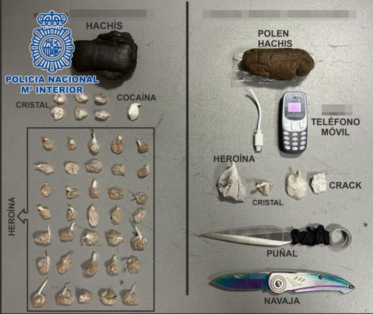 Tres mujeres detenidas por intentar introducir droga en el centro penitenciario Las Palmas II