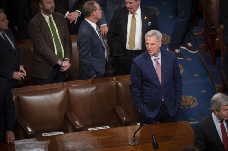 Kevin McCarthy fracasa por quinta vez en su intento de ser presidente de la Cámara de Representantes