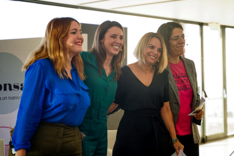 Irene Montero viaja este domingo a Lanzarote para acompañar a candidatos de Podemos