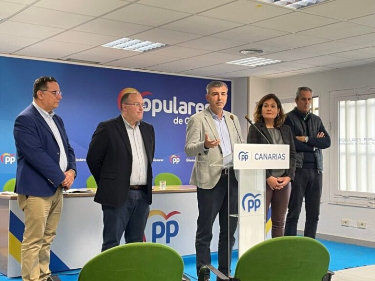 El PP canario asegura que no será partido ‘muleta o bisagra’ tras las elecciones de mayo
