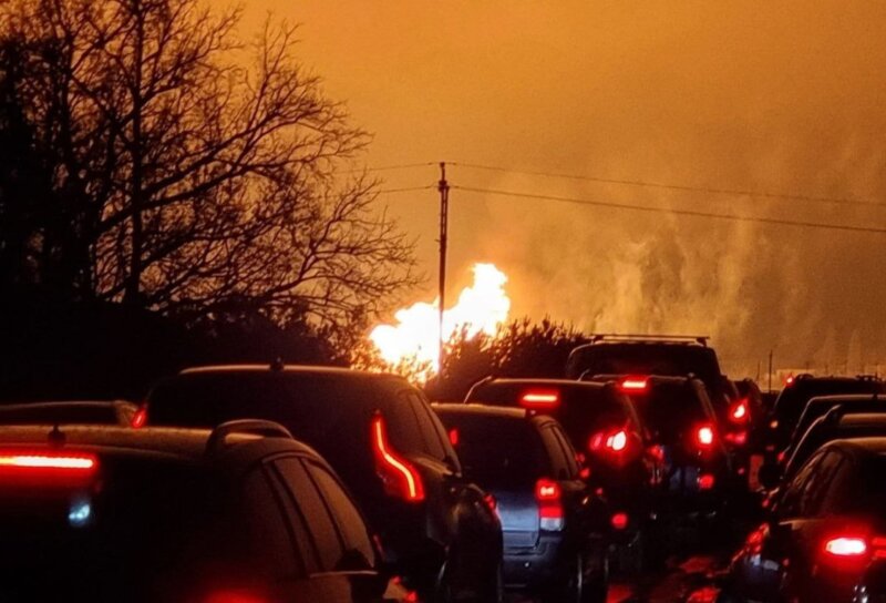 Una explosión daña un tramo del gasoducto Amber Grid en Lituania