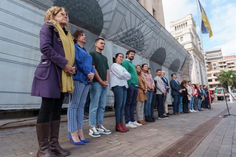 Actos de repulsa por el último asesinato machista en Adeje