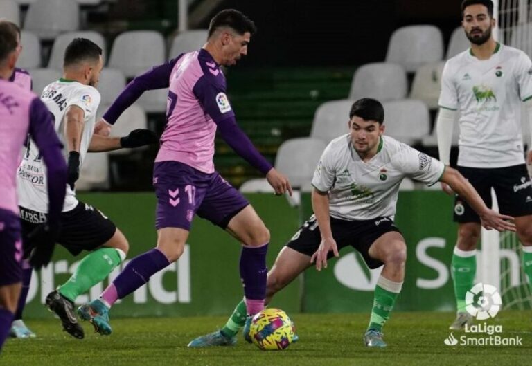 1-1. Reparto de puntos entre el CD Tenerife y el Racing de Santander