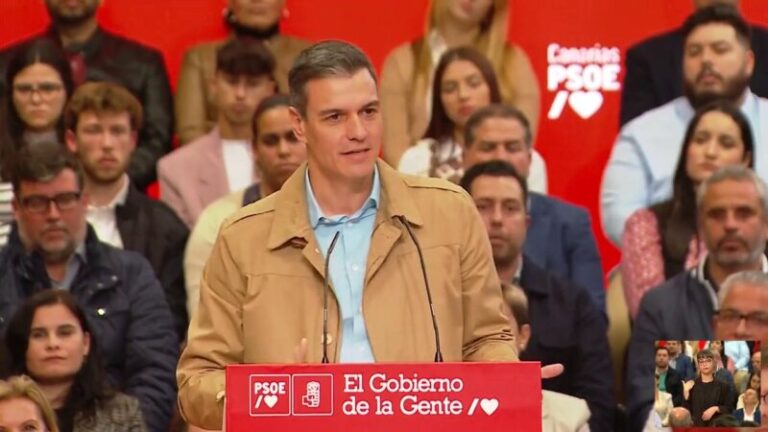 Sánchez destaca el crecimiento de la economía en un 5,5% y recuerda a la derecha que no ha llegado el «apocalipsis»