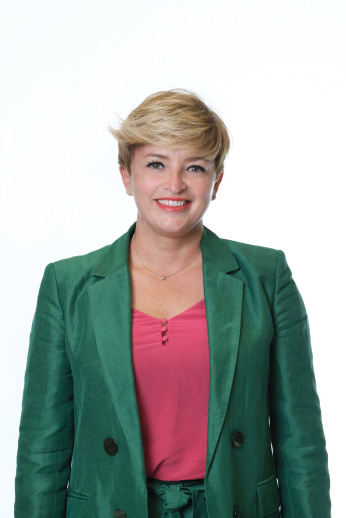 La portavoz del Grupo parlamentario Socialista, Nayra Alemán