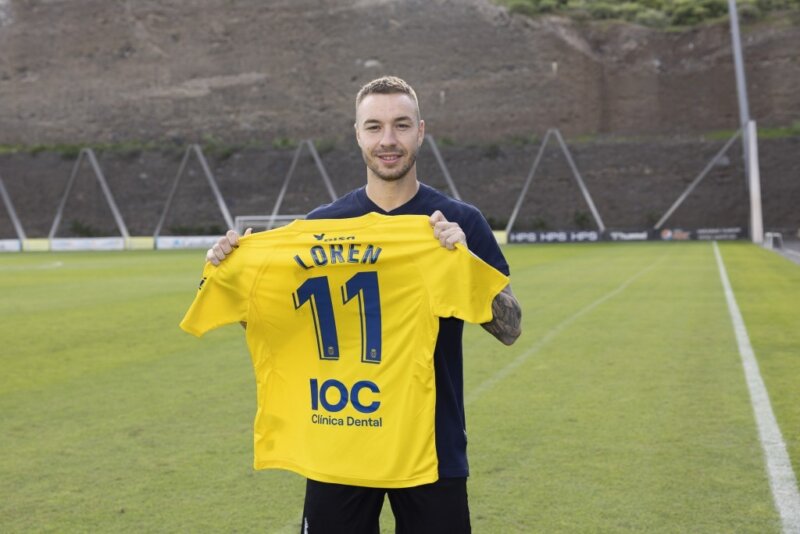 Loren: «Me decidí por Las Palmas por su estilo, es vistoso y todo alegría»
