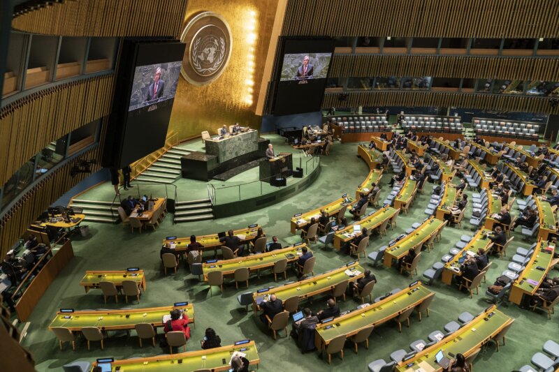La Asamblea General de la ONU aprueba una resolución de condena contra Rusia en el aniversario de la guerra