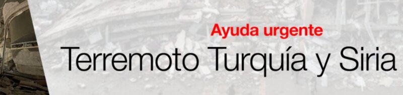 Ayuda Turquía y Siria