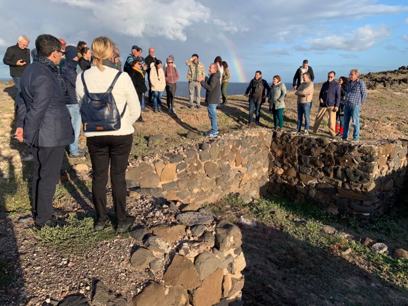 El yacimiento de Tufia cumple 50 años como Bien de Interés Cultural