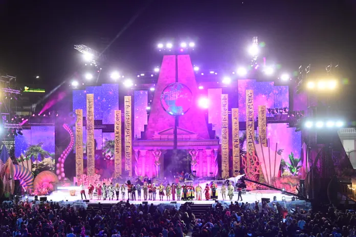 El acto de la Gala de la Reina Infantil del Carnaval de Las Palmas de Gran Canaria en Televisión Canaria
