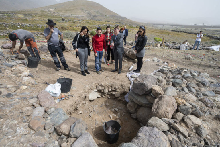 Estudian el poblado aborigen de Los Caserones, en Gran Canaria, para crear un parque arqueológico